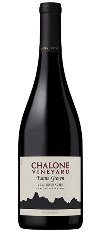 bottle shot 2022 estate grenache